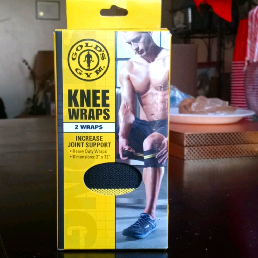 Golds Gym Knee Wraps